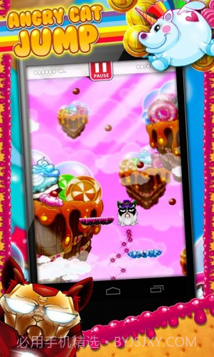 愤怒的猫 Angry Cat Jump截图2