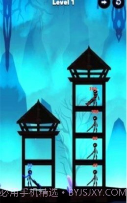 火柴人英雄登塔战争抖音截图1