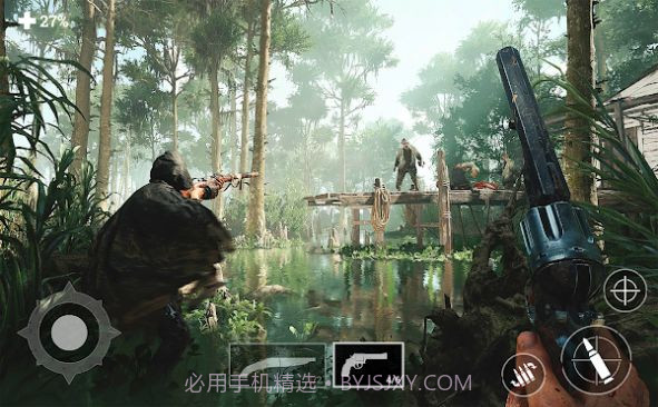 交火生存僵尸射击截图1