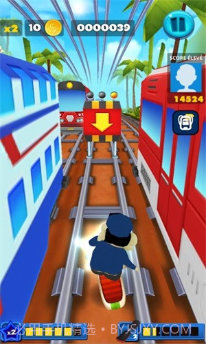 地铁跑酷蜡笔小新版截图3 地铁跑酷蜡笔小新版截图3