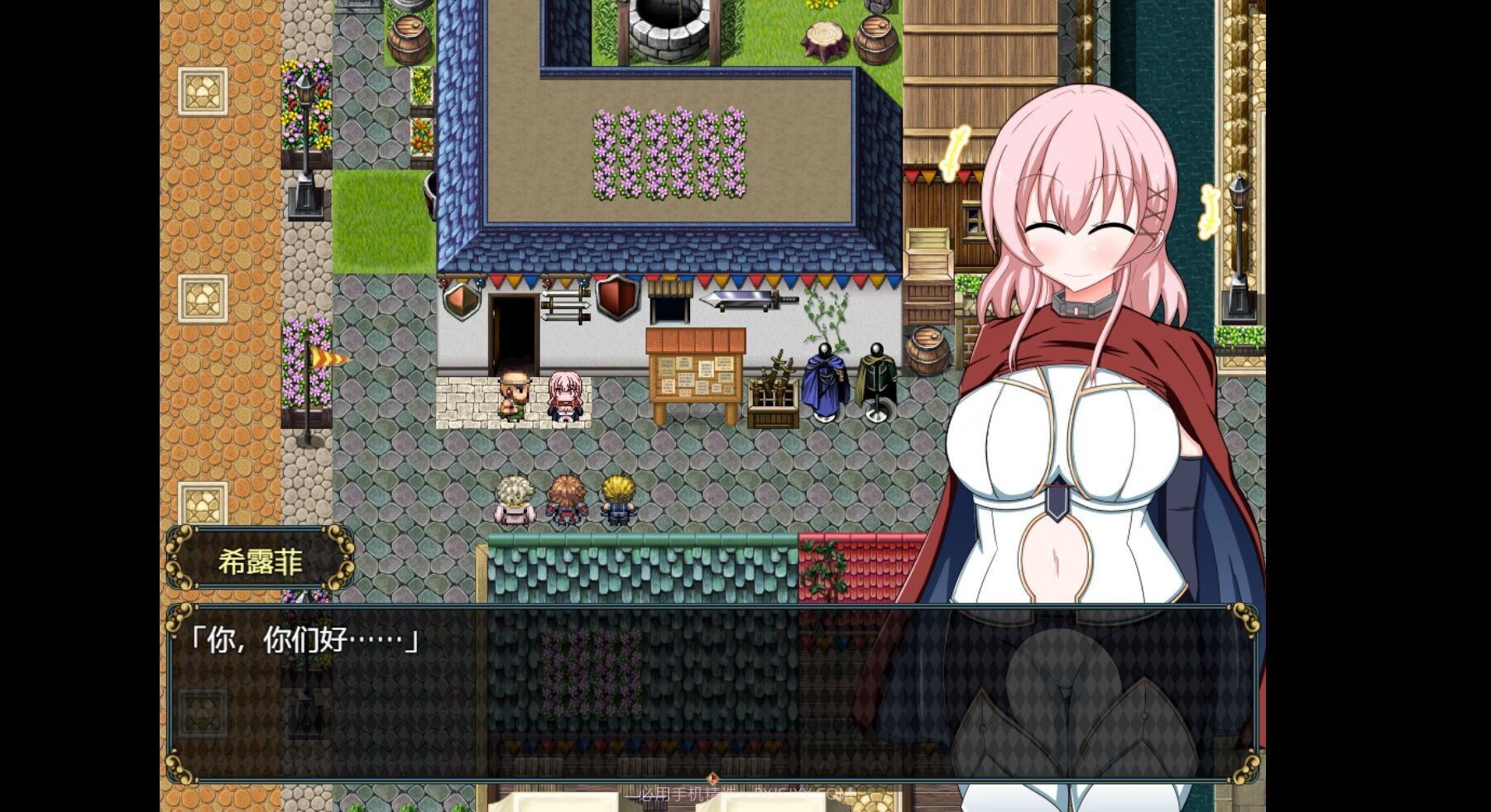 女盗贼希露菲与不眠之岛Sylphy and the Sleepless Island截图4 女盗贼希露菲与不眠之岛Sylphy and the Sleepless Island截图4