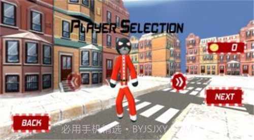 圣诞节火柴人绳索英雄截图1