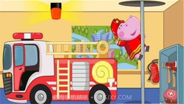 河马佩奇消防巡逻截图2