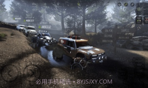 泥泞越野汽车模拟器截图1 泥泞越野汽车模拟器截图1