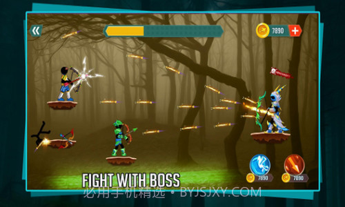 火柴人射手战士截图2