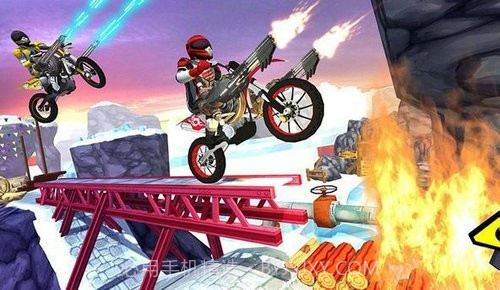 现代摩托车特技赛车截图2