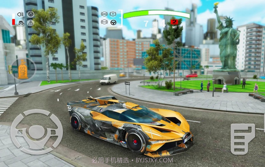 赛车跑车模拟器截图1