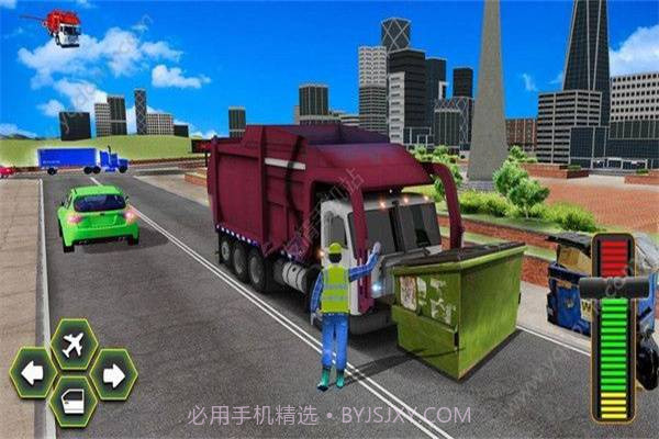 飞行垃圾车模拟驾驶截图1