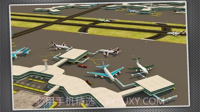 喷气式飞机停机截图2