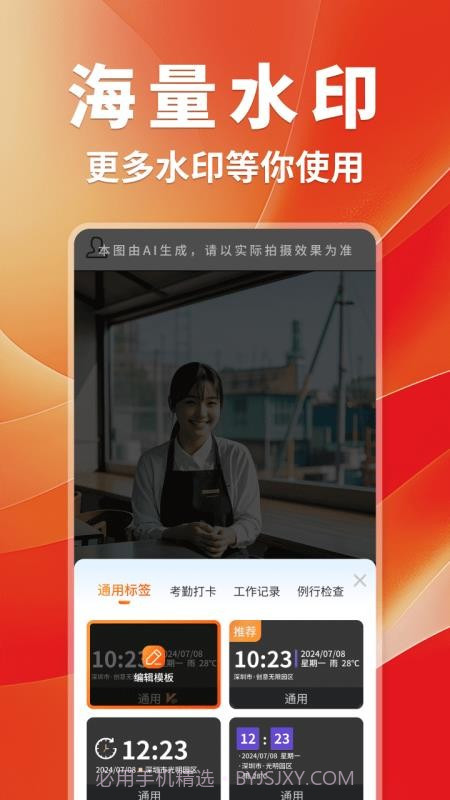 工作打卡水印相机正式版截图1 工作打卡水印相机正式版截图1