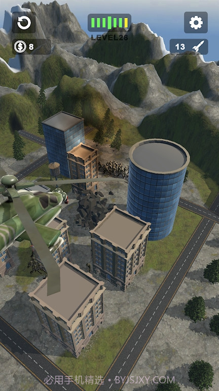 直升机冲击冒险截图3 直升机冲击冒险截图3