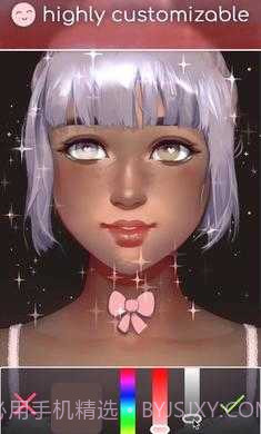 动态肖像捏脸女版截图3 动态肖像捏脸女版截图3