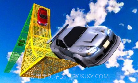 超级汽车特技巨型坡道截图4