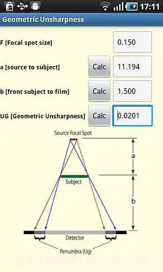 伽马射线计算器截图3