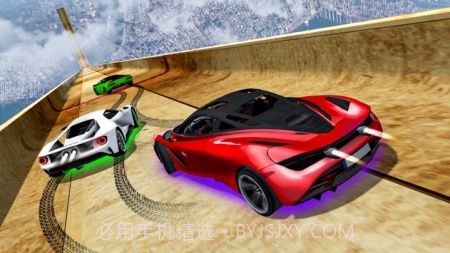 超级汽车特技巨型坡道截图2
