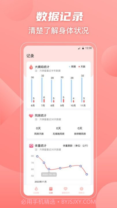 经期大姨妈助手截图3