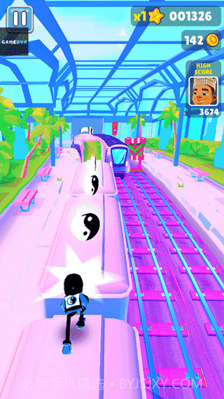 地铁跑酷太极之路魔改版截图1 地铁跑酷太极之路魔改版截图1