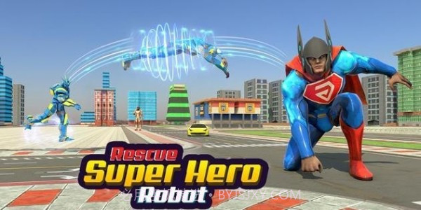 飞行超级英雄机器人救援截图2 飞行超级英雄机器人救援截图2