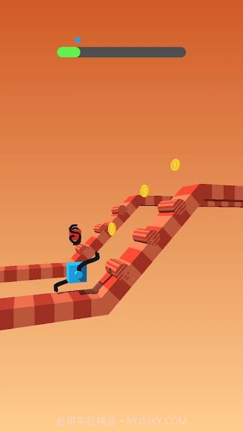 画登山者的腿截图2