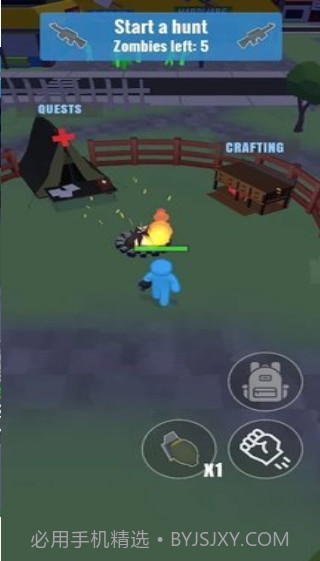 丧尸冲刺跑酷截图1 丧尸冲刺跑酷截图1