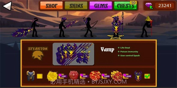 火柴人战争无限战斗截图2