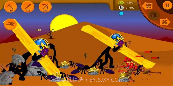 火柴人战争无限战斗截图1