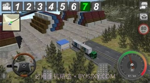 奔驰卡车模拟器截图1 奔驰卡车模拟器截图1