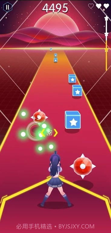 舞蹈跑酷射击截图1