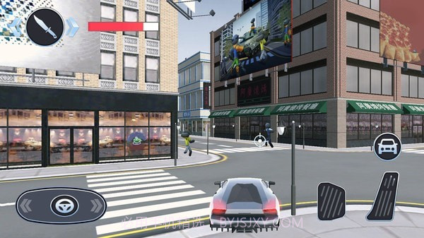 火柴蜘蛛英雄城市奔跑截图4 火柴蜘蛛英雄城市奔跑截图4