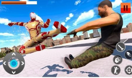 超级钢铁侠城市英雄截图1 超级钢铁侠城市英雄截图1