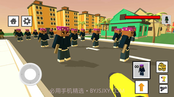 方块人射击截图4