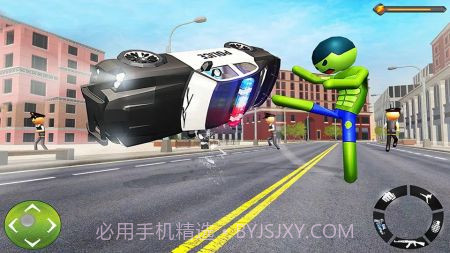 火柴人罪犯英雄截图2