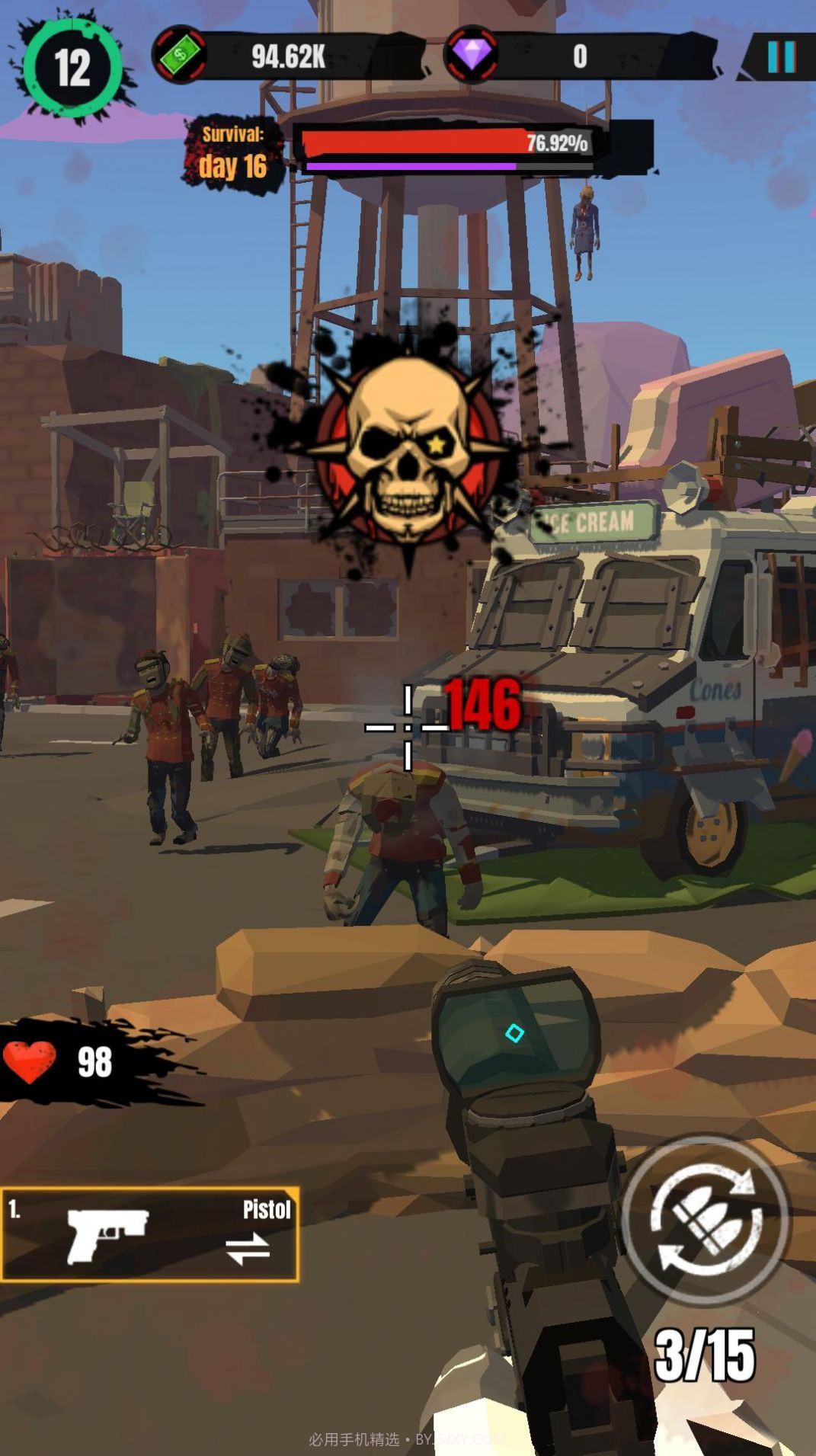 僵尸生存射击战争截图4 僵尸生存射击战争截图4