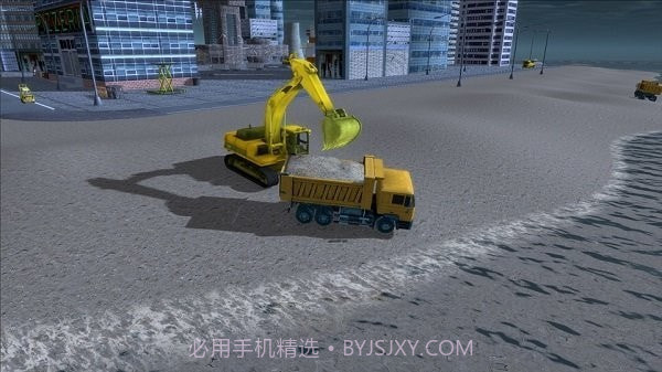 河道挖掘机模拟器截图2