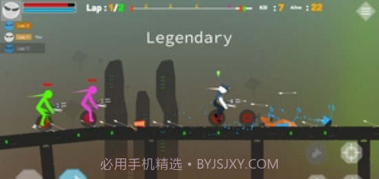 火柴人独轮车求生截图3 火柴人独轮车求生截图3