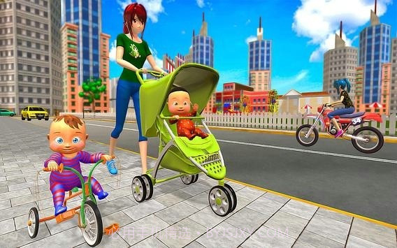 双胞胎妈妈模拟器截图2
