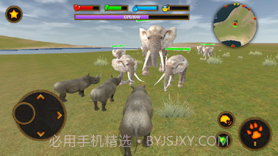 野生犀牛模拟器截图4 野生犀牛模拟器截图4