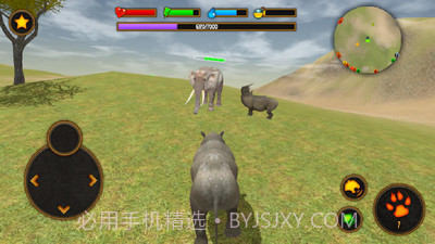 野生犀牛模拟器截图3 野生犀牛模拟器截图3