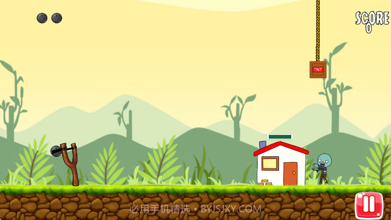 弹弓僵尸战争Angry zombies测试版截图4