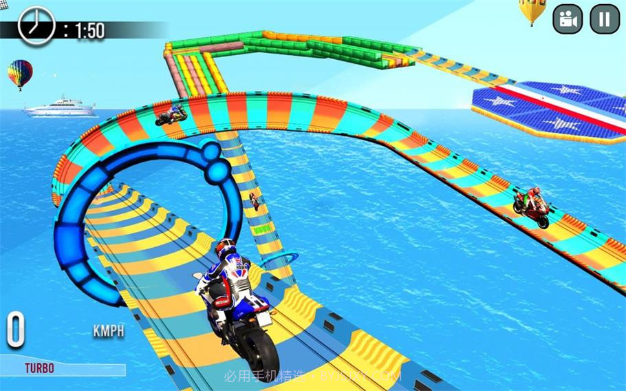 蜘蛛侠摩托车特技截图3