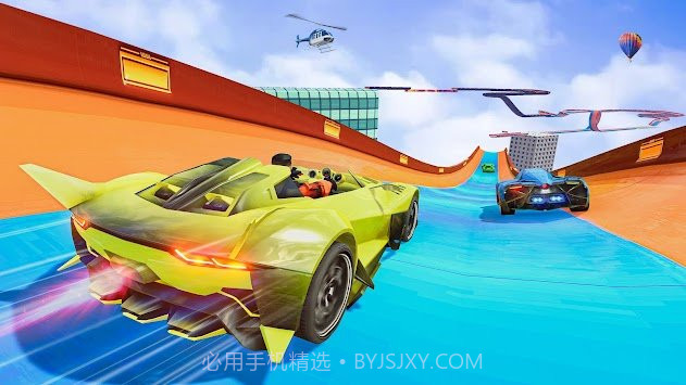 特技汽车竞赛汽车跳跃截图2