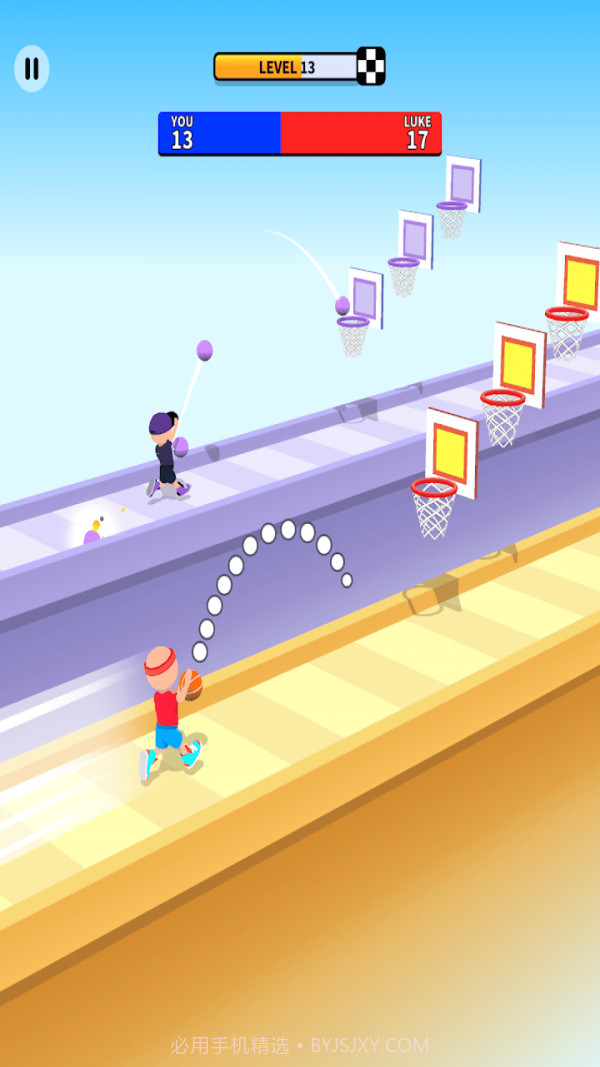 奔跑篮球截图1