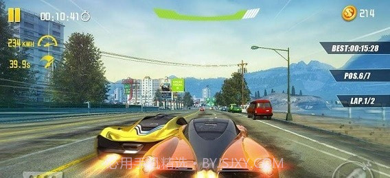 四轮驱动急速飘移截图1