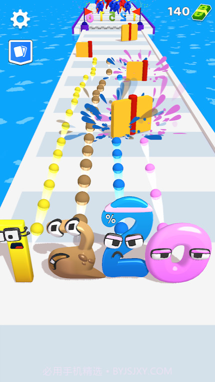 合并数字跑酷截图1